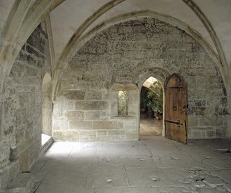 Das Obergeschoss des Heizraumes des Klosters Maulbronn