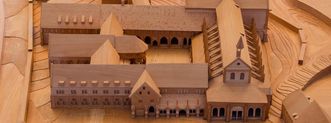 Holzmodell der Maulbronner Klosteranlage