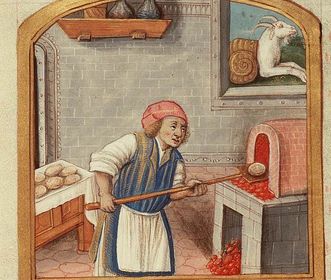Mittelalterliche Bäckerei