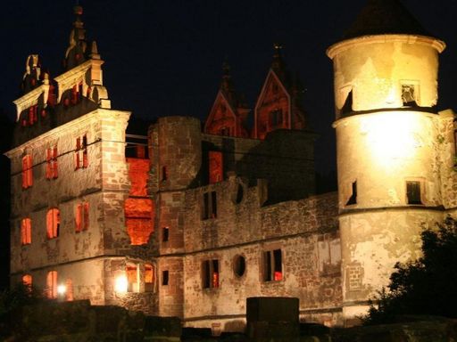 Kloster Hirsau, Jagdschloss bei Nacht