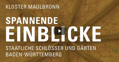 Startbildschirm des Filmes "Spannende Einblick mit Michael Hörrmann: Kloster Maulbrbonn"