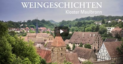 Startbildschirm des Filmes "Weingeschichten Kloster Maulbronn"