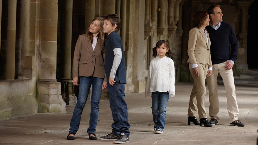 Visitors to Maulbronn Monastery