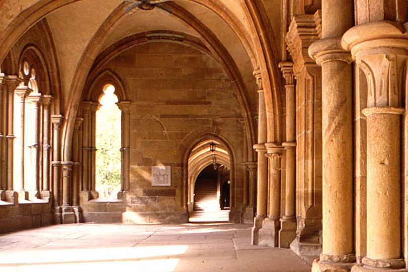 Maulbronn Monastery, pilasters in the Paradise