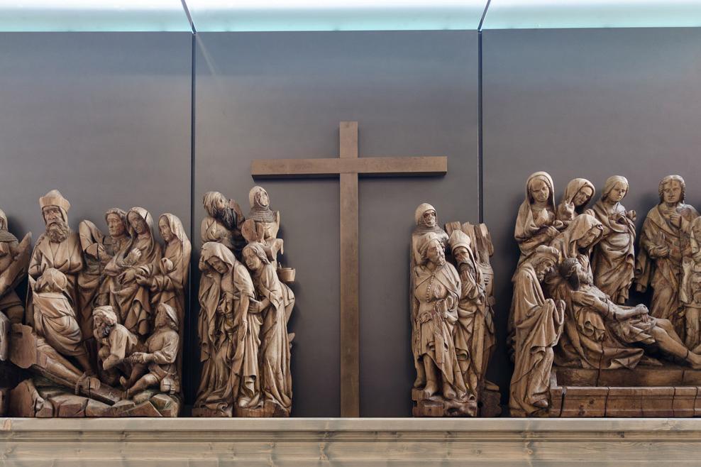 Relief sur le maître-autel de l’église abbatiale de Maulbronn 