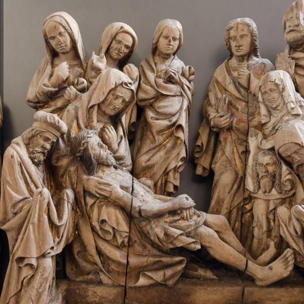 Lamentation du Christ, maître-autel de l’église abbatiale de Maulbronn 