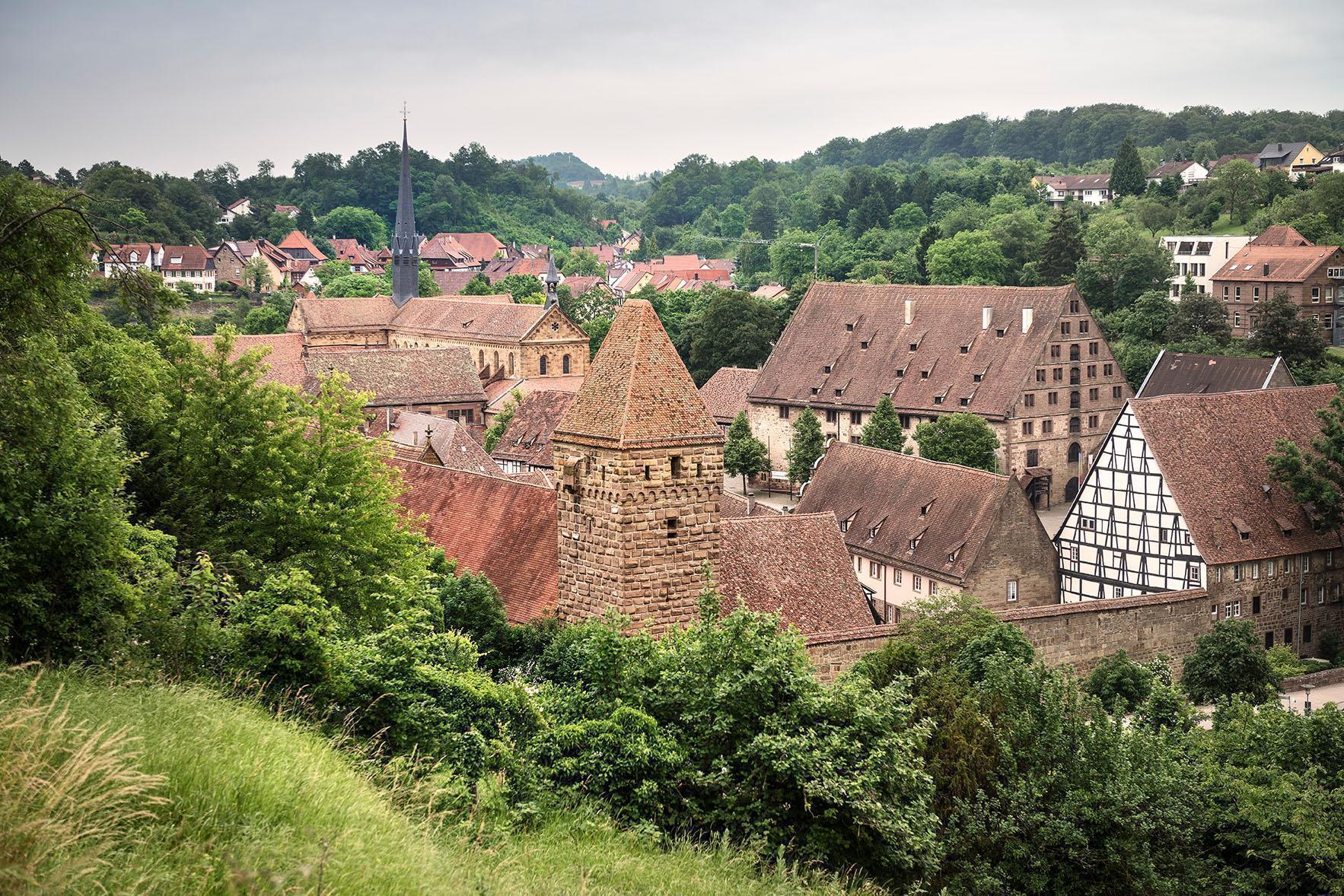 Maulbronn Monastery, monastery wall and farmyard