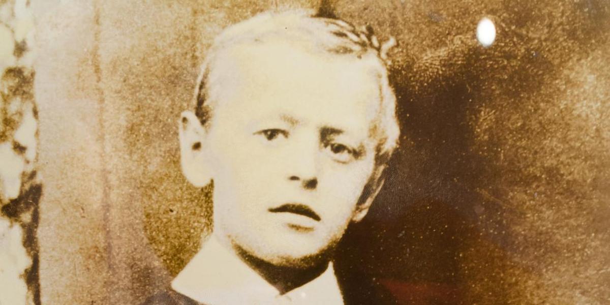Hermann Hesse im Alter von 12 Jahren