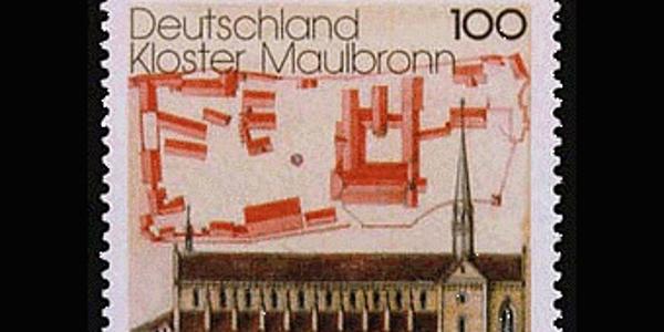 Kloster Maulbronn, Sonderbriefmarke aus dem Jahr 1998