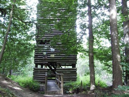 Rekonstruierter Wachturm bei Eppingen