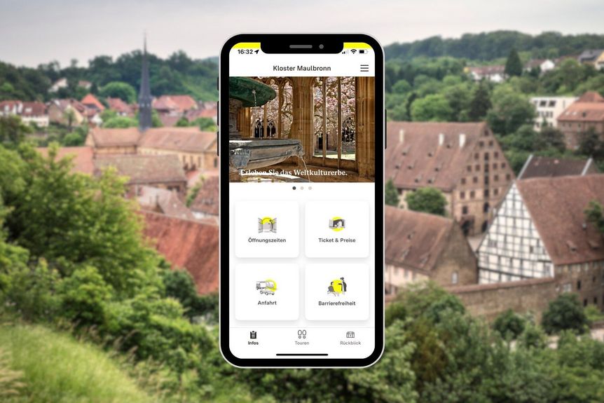 Kloster Maulbronn, Startseite Monument BW App