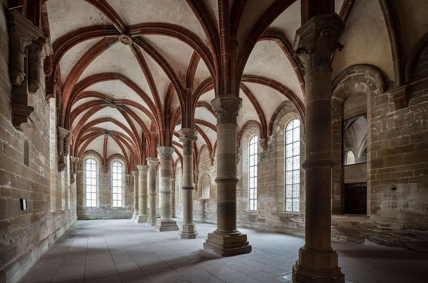 The monks' refectory at Maulbronn Monastery