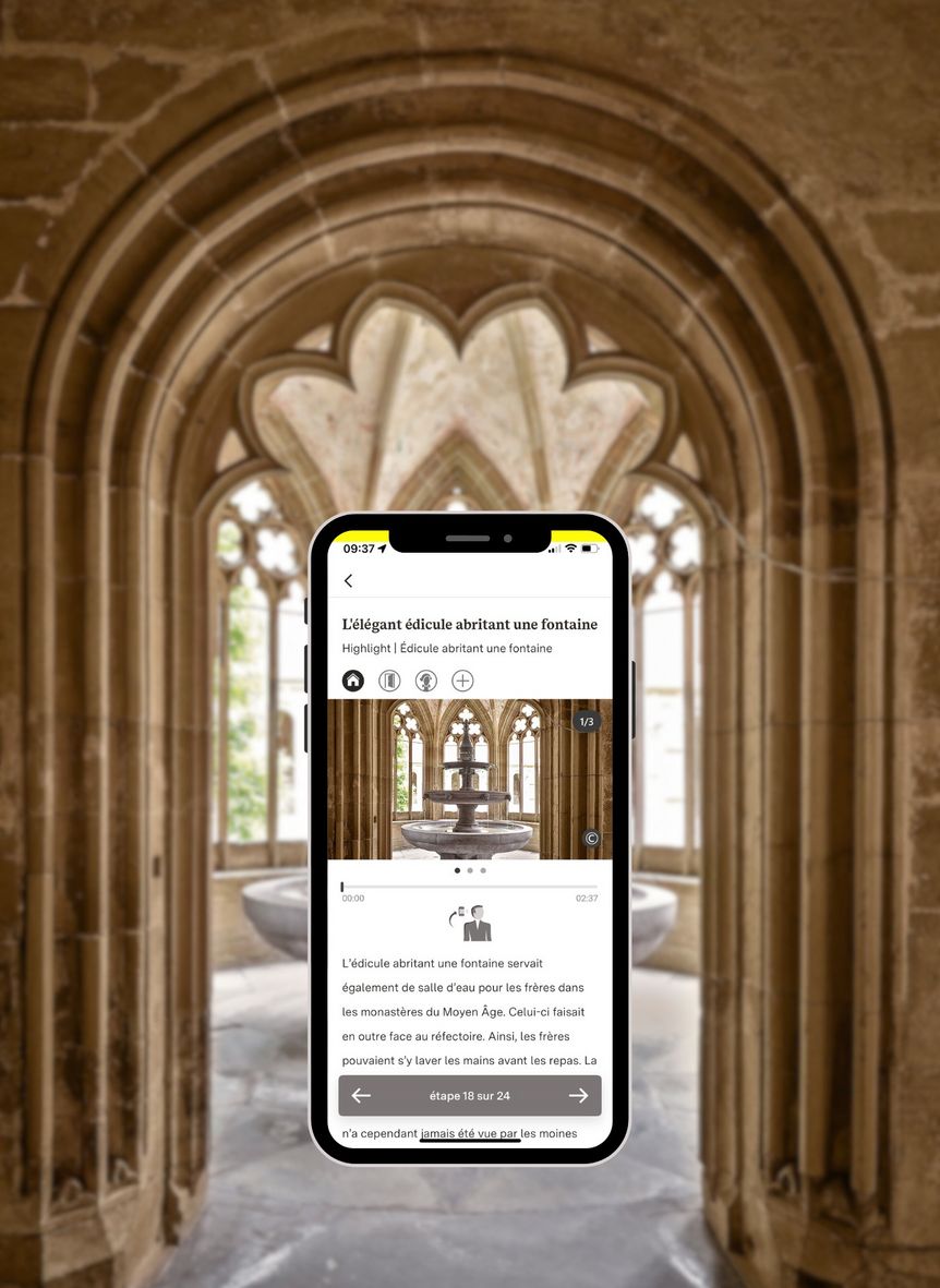 Monastère de Maulbronn, exemple d’étape Highlight