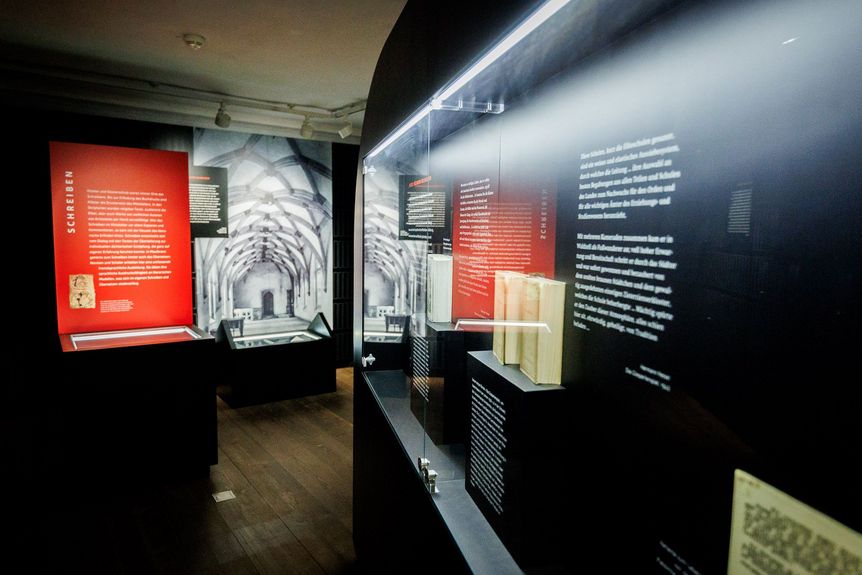 Foto: Staatliche Schlösser und Gärten Baden-Württemberg, Jürgen Franke Kloster Maulbronn, Innen, Literaturmuseum