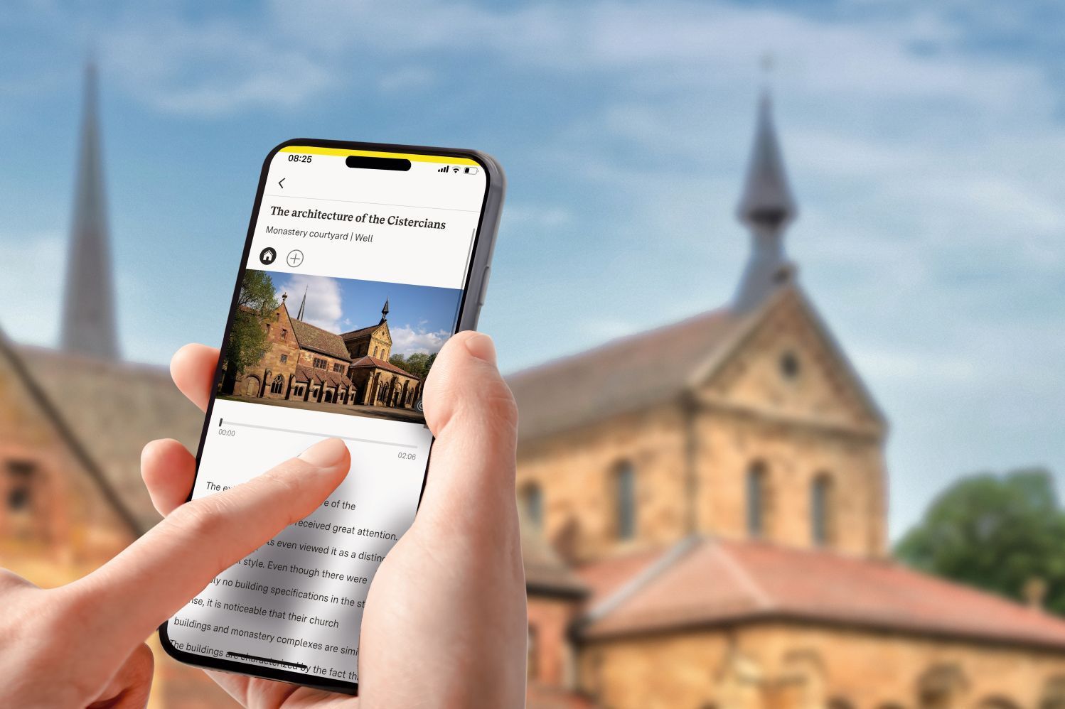 Photo: JUNG:Kommunikation Maulbronn Monastary, Monument BW app