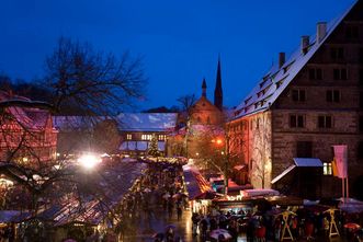 Kloster Maulbronn, Außenansicht, Weihnachtsmarkt 