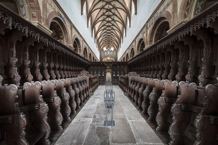 Choir stalls in the church at Maulbronn Monastery