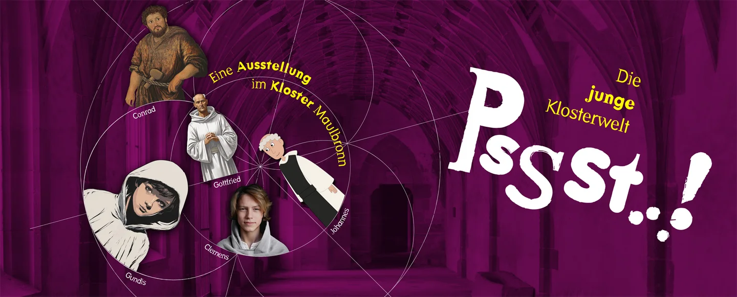 Kloster Maulbronn, Werbemotiv zu „Pssst...! Die Junge Klosterwelt“