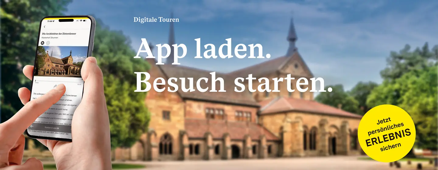 Kloster Maulbronn, Werbebanner Monument BW App