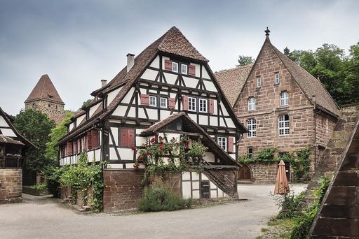 Außenansicht der Pfisterwohnung des Klosters Maulbronn