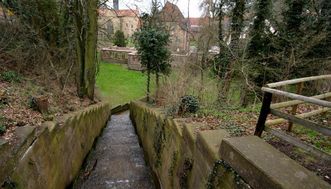 Amenée de la rivière Salzach dans le monastère de Maulbronn 