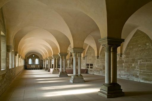 The lay refectory at Maulbronn Monastery