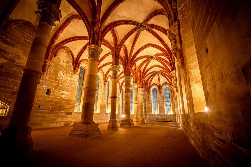 Kloster Maulbronn, Event, Kerzenschein und Glühweinführung, Herrenrefektorium