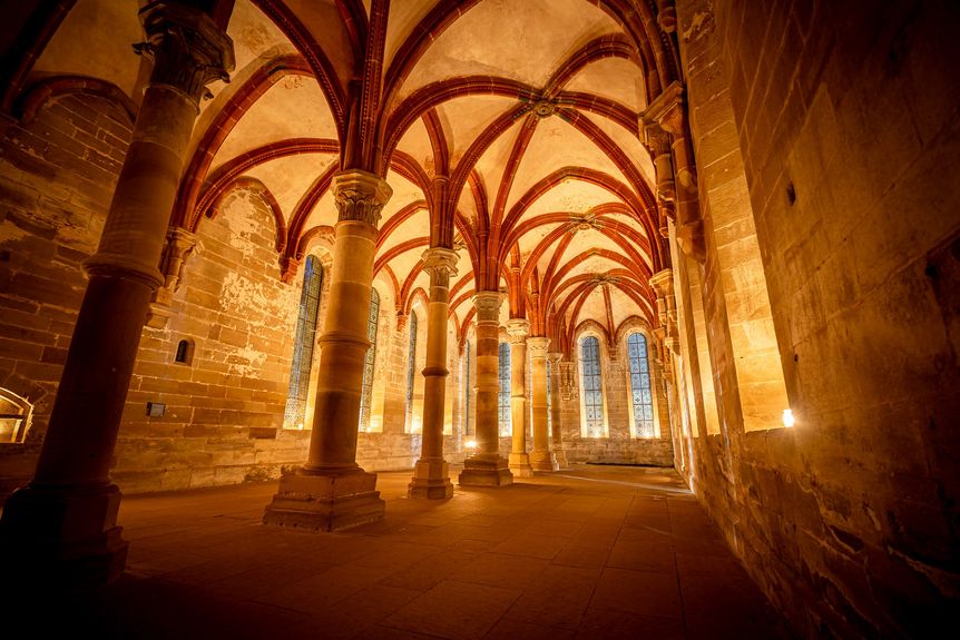 Kloster Maulbronn, Event, Kerzenschein und Glühweinführung, Herrenrefektorium