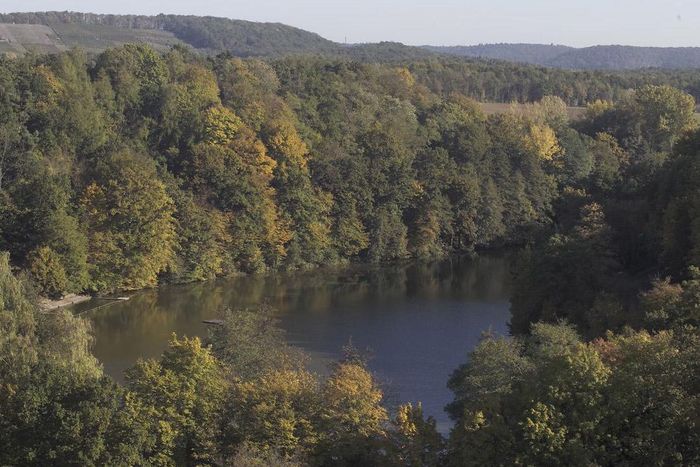 Tiefer See (deep lake) near Maulbronn Monastery