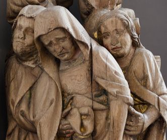 Figures on the high altar at Maulbronn Monastery