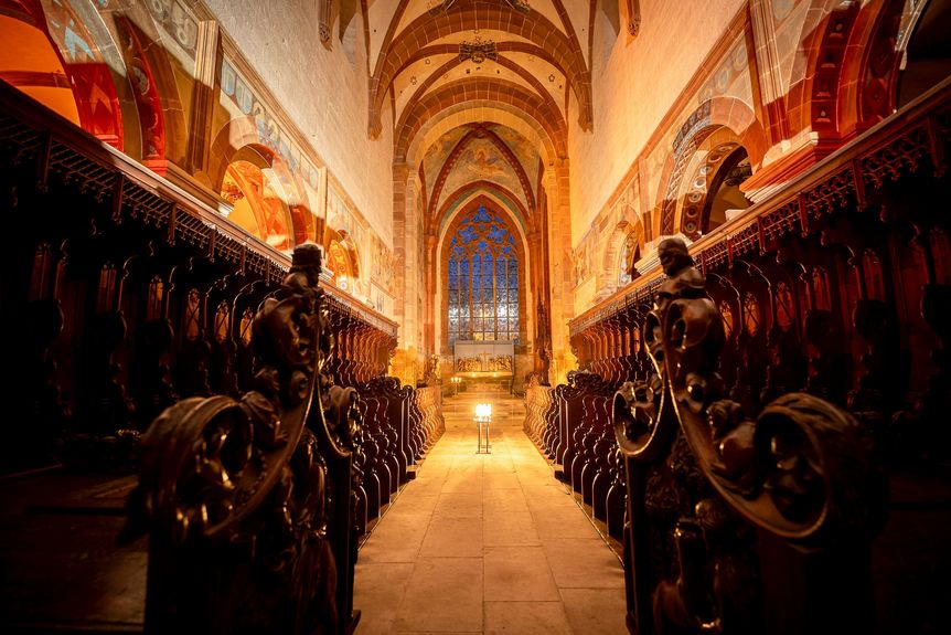 Kloster Maulbronn, Event, Kerzenschein und Glühweinführung, Herrenrefektorium