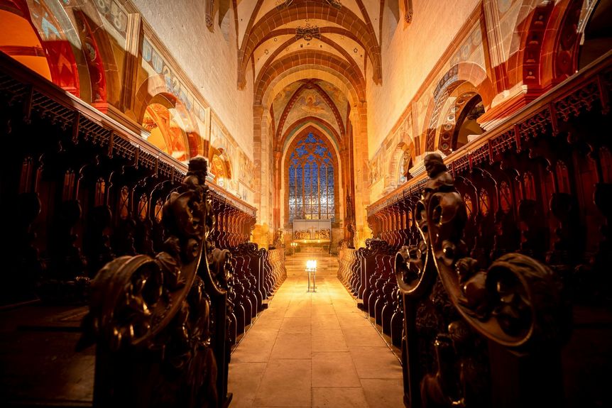Kloster Maulbronn, Event, Kerzenschein und Glühweinführung, Herrenrefektorium