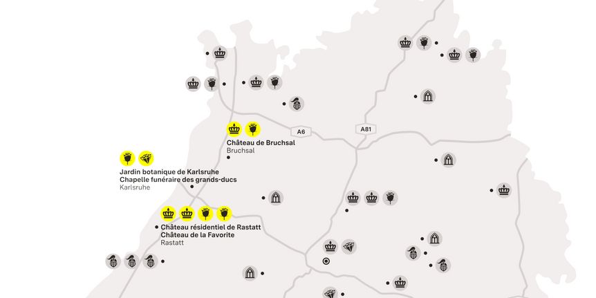 Carte de région "Forêt-Noire"