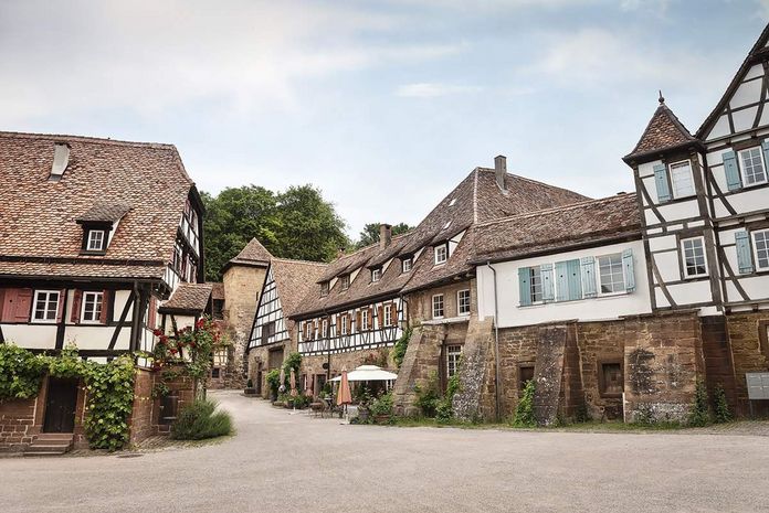 Monastère de Maulbronn, Vue extérieure, cour de la ferme