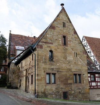 Außenansicht des Frühmesserhauses des Klosters Maulbronn