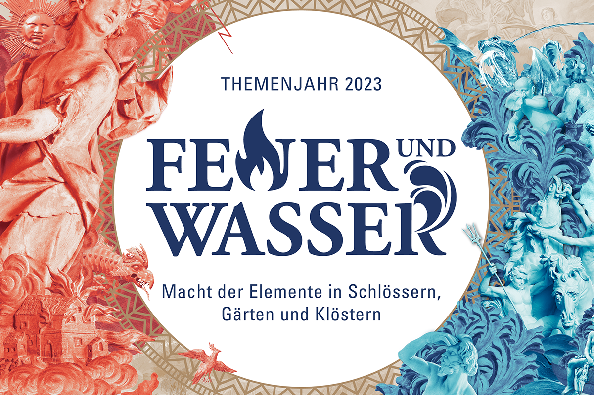 Motiv der Staatlichen Schlösser und Gärten Baden-Württemberg zum Themenjahr 2023