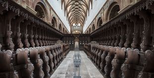 Choir stalls in the church at Maulbronn Monastery