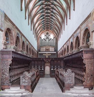 Kloster Maulbronn, Orgel mit Chorgestühl