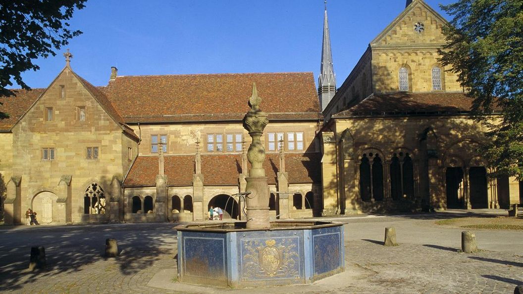 Maulbronn Monastery courtyard with fountain