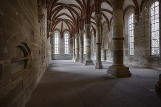 Kloster Maulbronn, Innenansicht, Herrenrefektorium
