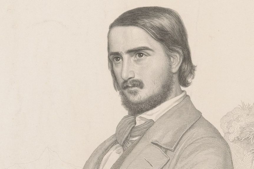 Georg Herwegh, Brustbild 