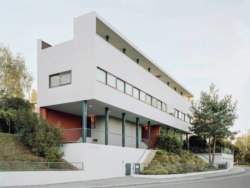 Weissenhofsiedlung, Doppelhaus von Le Corbusier