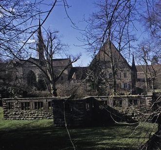 Ruins of the former presbytery at Maulbronn Monastery