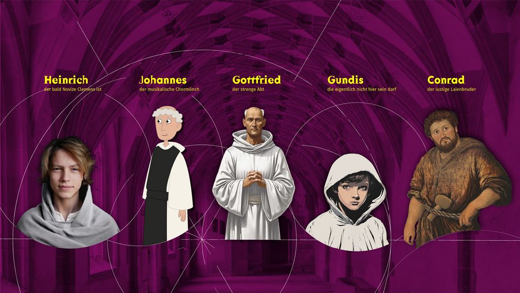 Kloster Maulbronn, Grafik, Pssst…! Die junge Klosterwelt