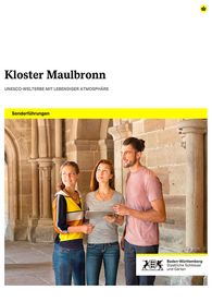 Titelbild des Sonderführungsprogramms für Kloster Maulbronn