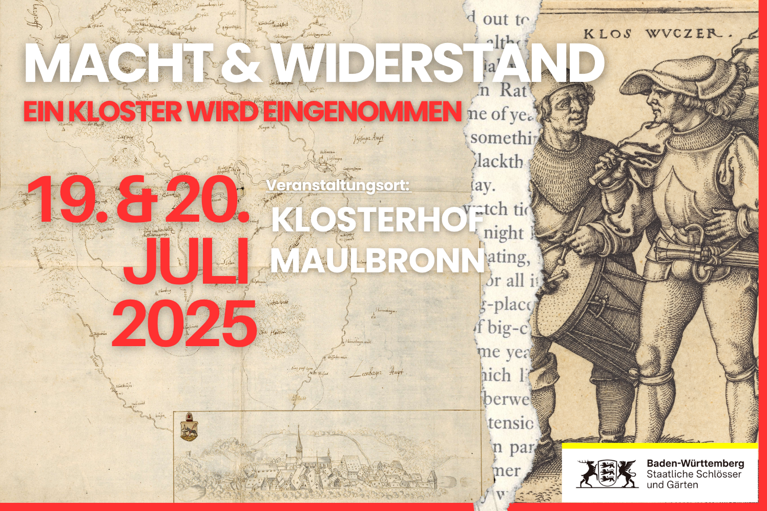 UNESCO-Welterbe Kloster Maulbronn, Werbemotiv, Aktionswochenende