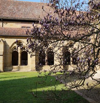 Cloister garden at Maulbronn Monastery