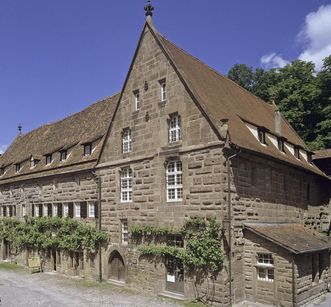 Vue extérieure de l’ancien moulin du monastère de Maulbronn 