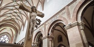 Crucifix in the monastery church at Maulbronn Monastery