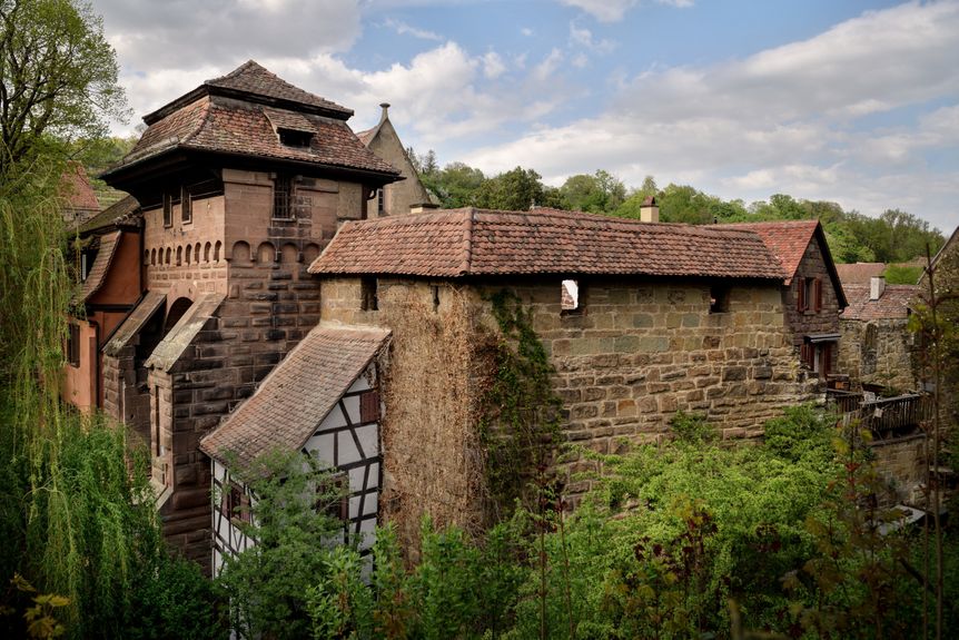 UNESCO-Welterbe Kloster Maulbronn, außen, Wehrmauer
